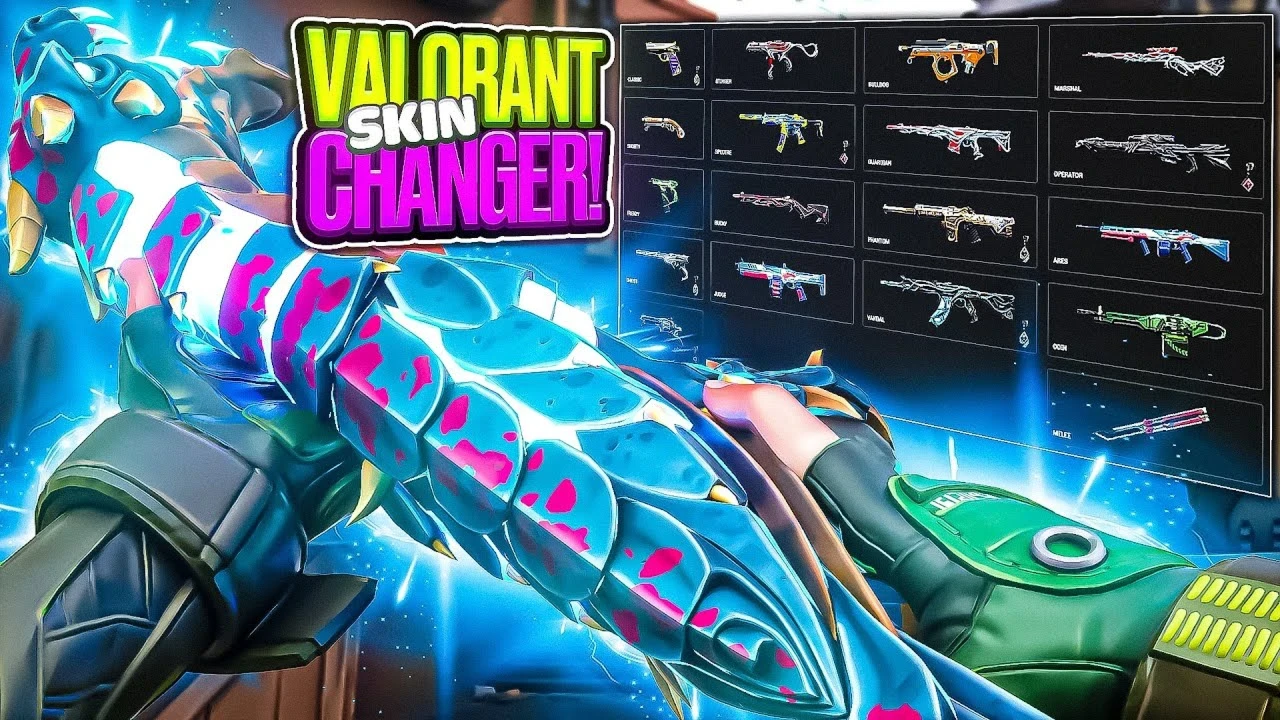 Valorant Skin Changer - Unlock All Premium Cosmetics